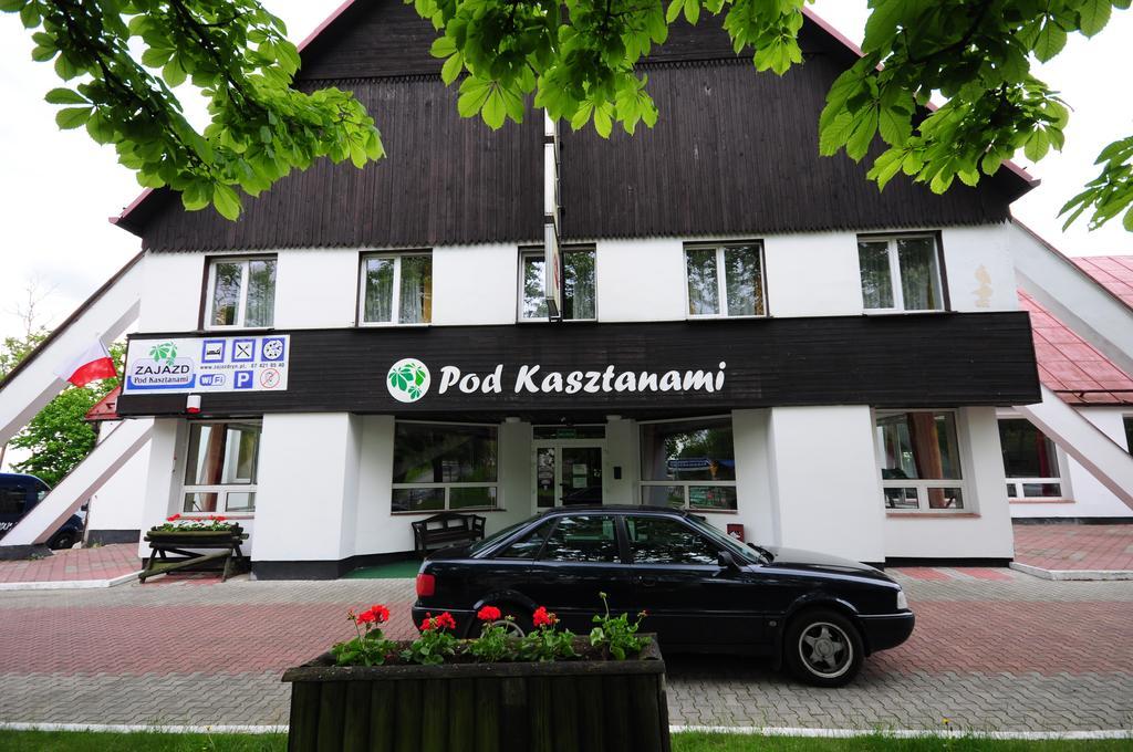Zajazd Pod Kasztanami Ryn  Exteriér fotografie